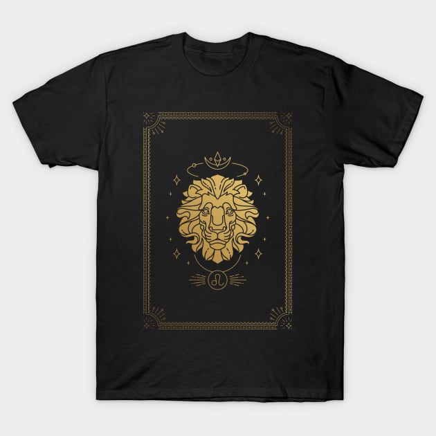 lion face T-Shirt by Diusse